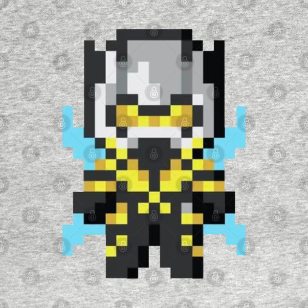 The wasp 8bit by Kopi Aiko Art